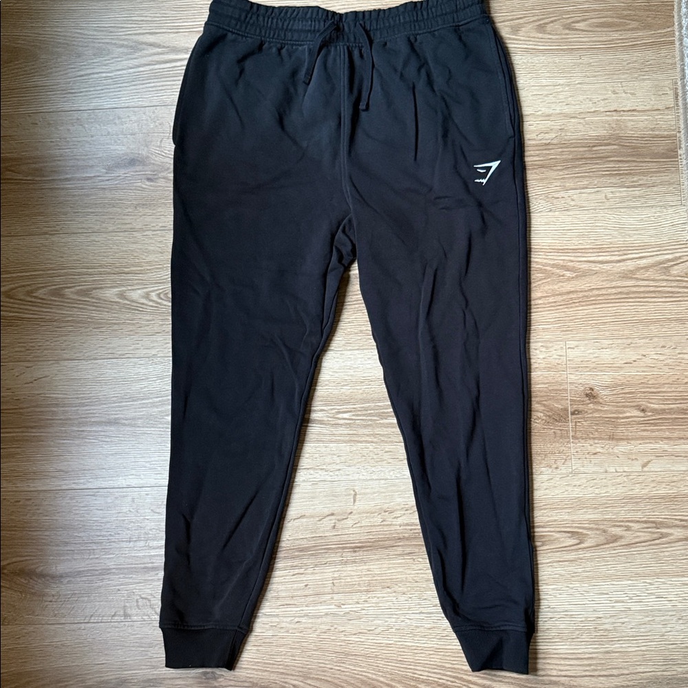 GymShark Men's Black Sweatpants Jogger